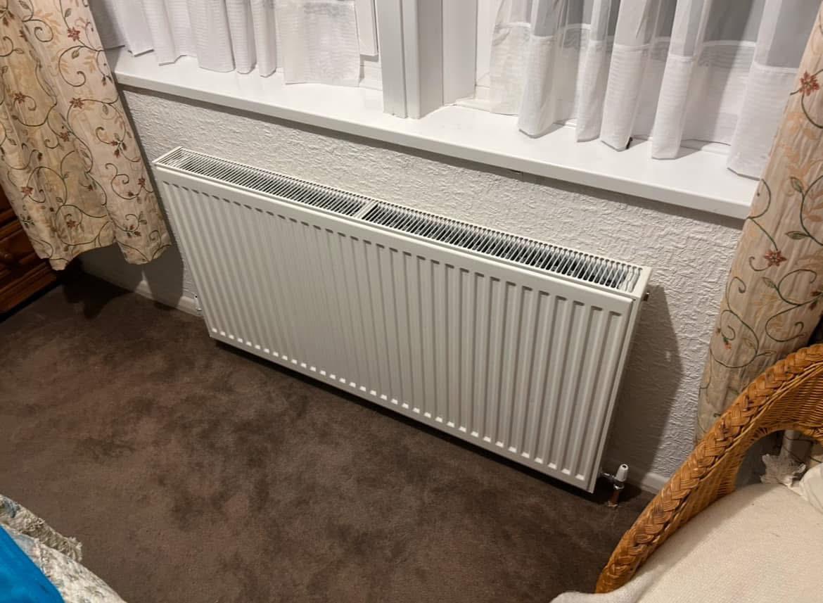 Radiator installation 4